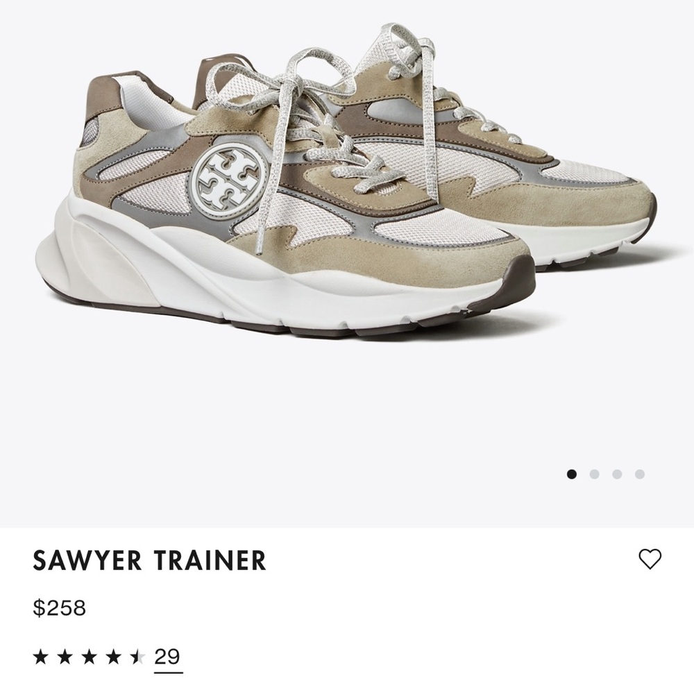 Brand New Tory Burch Sawyer Trainer